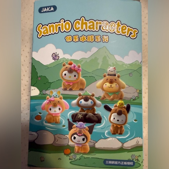 🆕 JAKA Toys x Sanrio Pompompurin Capybara Series vinyl plush blind box. - Picture 3 of 4